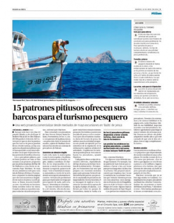 www.fishingtripspain.co.uk News, videos and reports from Diario de Ibiza on Fishingtrip Spain (Pescaturismo)
