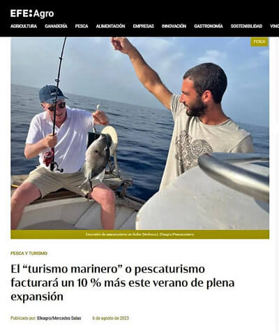 www.fishingtripspain.co.uk News, videos and reports from EFE on Fishingtrip Spain (Pescaturismo)